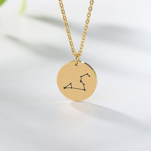 Scorpio Zodiac Constellation Necklace Pendant