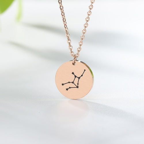 Scorpio Zodiac Constellation Necklace Pendant