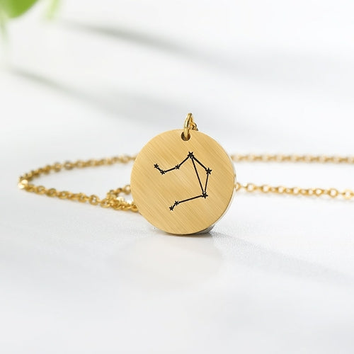 Scorpio Zodiac Constellation Necklace Pendant