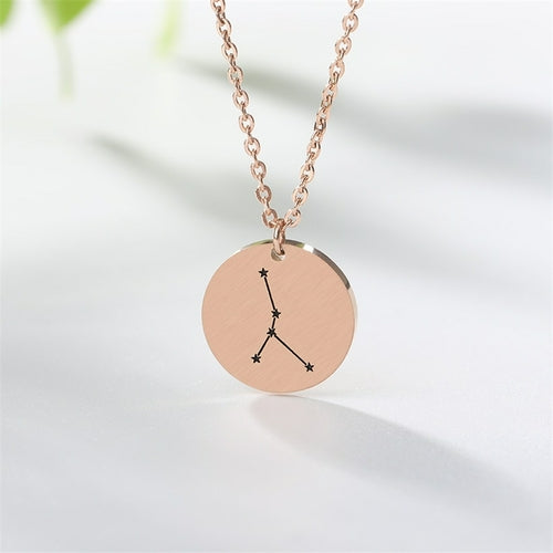 Scorpio Zodiac Constellation Necklace Pendant