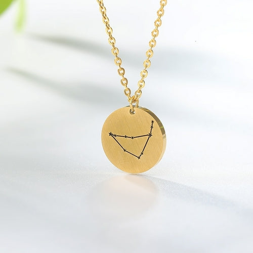 Scorpio Zodiac Constellation Necklace Pendant