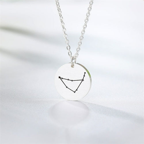 Scorpio Zodiac Constellation Necklace Pendant